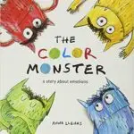 Cover of book titled the Color Monster